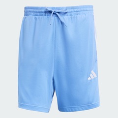 Shorts Malha adidas Simples Essentials Três Listras 7inch - Masculino - Foto 2