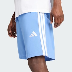 Shorts Malha adidas Simples Essentials Três Listras 7inch - Masculino - Foto 5
