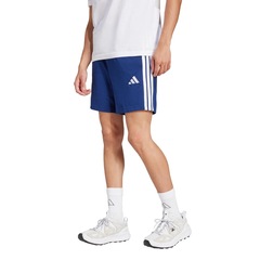 Shorts Malha adidas Simples Essentials Três Listras 7inch - Masculino - Foto 1