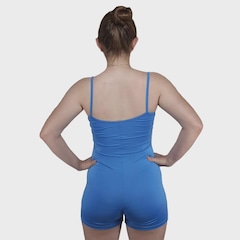 Macaquinho Vya Fit Curto De Alcinha - Feminino - Foto 3