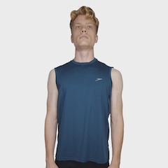 Camiseta Regata Speedo Machão Track Poliamida - Masculina - Foto 1