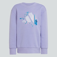 Conjunto Jogger adidas X Disney Lilo And Stitch - Infantil - Foto 7