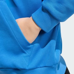 Blusão de Moletinho Capuz adidas Folgado Essentials Big Logo - Feminino - Foto 6