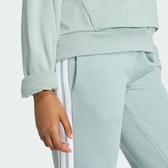 Blusão de Moletinho Capuz adidas Folgado Essentials Big Logo - Feminino - Foto 6