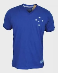 Camisa do Cruzeiro 1976 Retrô Mania - Masculina - Foto 1