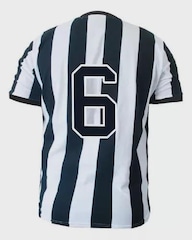 Camisa do Botafogo 1962 RetrôMania Nilton Santos - Masculina - Foto 2