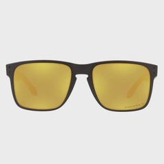 Óculos de Sol Unissex Oakley Holbrook XL Matte Black Prizm 24k Polarized - Foto 2