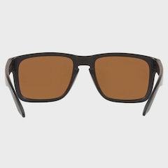 Óculos de Sol Unissex Oakley Holbrook XL Matte Black Prizm 24k Polarized - Foto 4