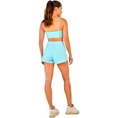 Shorts Alto Giro 2 Em 1 - Feminino - Foto 4