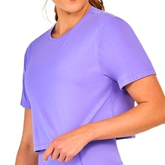 Blusa Cropped Alto Giro Skin Fit - Feminino - Foto 3