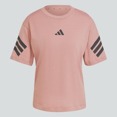 Camiseta adidas W FI 3S Tee - Feminina - Foto 3