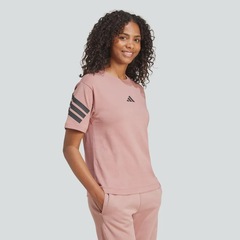 Camiseta adidas W FI 3S Tee - Feminina - Foto 5