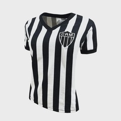 Camisa do Atlético Mineiro 1937 Liga Retro - Feminina - Foto 2