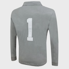 Camiseta Manga Longa do Atlético Mineiro 1980's Goleiro Liga Retro - Masculina - Foto 3