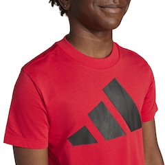 Camiseta Adidas Big Logo - Infantil - Foto 4