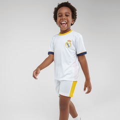 Camisa Real Madrid Coroa Braziline - Infantil - Foto 3