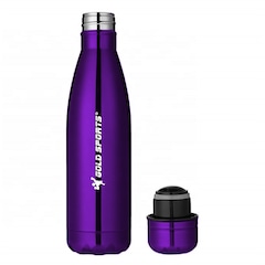 Garrafa Térmica em Inox Gold Sports Omega - 500 ml - Foto 1