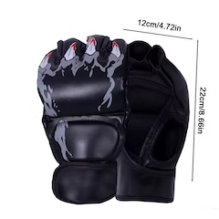 Luvas de Treino Gold Sports Panther Sparring Muay Thai Mma Boxe Bandagem Rápida - Adulto - Foto 4