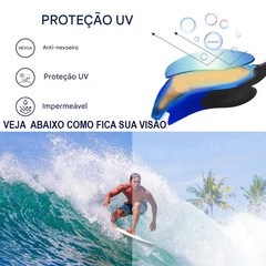 Óculos de Natação Gold Sports Legend Vi Polarizado High Definition - Adulto - Foto 4