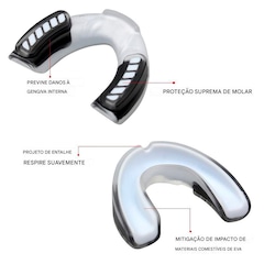 Protetor Bucal Gold Sports Profissional Fit Iii com Caixa - Foto 2