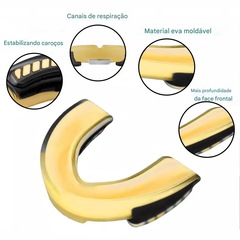 Protetor Bucal Gold Sports Profissional Fit Iii com Caixa - Foto 2