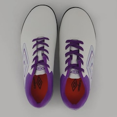 Chuteira Society Umbro Adamant Top Speed - Infantil - Foto 4