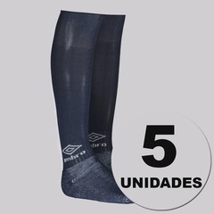 Meião Umbro Classic - 5 Pares - Adulto - Foto 2