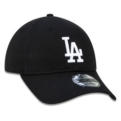 Boné Aba Curva New Era 9TWENTY Los Angeles Dodgers MLB - strapback - Adulto - Foto 4