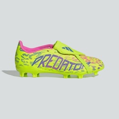Chuteira de Campo adidas Predator League Fold-Over - Infantil - Foto 2