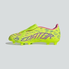 Chuteira de Campo adidas Predator League Fold-Over - Infantil - Foto 3