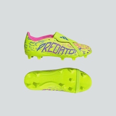 Chuteira de Campo adidas Predator League Fold-Over - Infantil - Foto 4