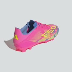Chuteira de Campo adidas F50 League Firm/Multi-Ground - Adulto - Foto 8
