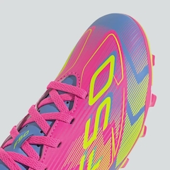 Chuteira de Campo adidas F50 Club Firm/Multi-Ground - Infantil - Foto 10