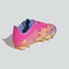 Chuteira de Campo adidas F50 Club Firm/Multi-Ground - Infantil - Foto 8