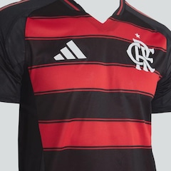 Camisa I do Flamengo Authentic 25/26 adidas - Masculina - Foto 4