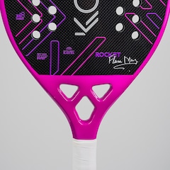 Raquete Beach Tennis Kona Rocket Pink 3k 2025 Flavia Muniz - Foto 2