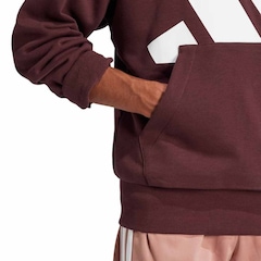 Blusão de Moletom com Capuz adidas Big Logo - Masculino - Foto 4