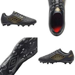 Kit Chuteira de Campo Umbro Class Footballer e Meião - Adulto - Foto 8