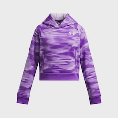 Blusão de Moletom Under Armour Fleece Pro Print Hoodie - Infantil - Foto 1