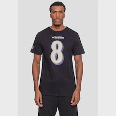 Camiseta NFL Player Lamar Jackson - Masculina - Foto 1