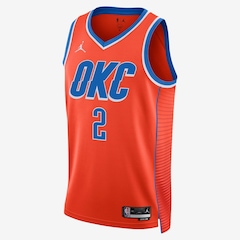 Camiseta Regata Nike NBA Shai Gilgeous-Alexander Oklahoma City Thunder Statement Edition - Masculina - Foto 1