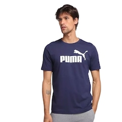 Camiseta Puma M/C Essentials Logo Masculina - Foto 1