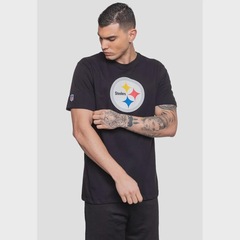 Camiseta NFL Logo Pittsburgh Steelers - Masculina - Foto 3