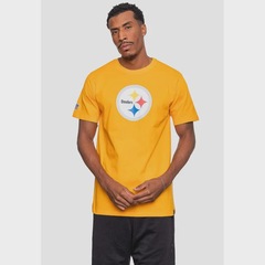 Camiseta NFL Logo Pittsburgh Steelers - Masculina - Foto 3