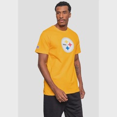 Camiseta NFL Logo Pittsburgh Steelers - Masculina - Foto 4