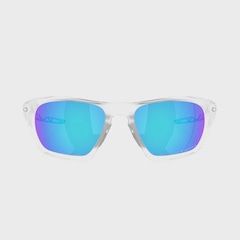 Óculos de Sol Unissex Oakley Lateralis Prizm Matte Clear - Foto 2