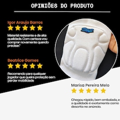 Joelheira de Vôlei Rehr Profissional Elite - Adulto - Foto 7
