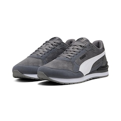 Tênis Puma St Runner V4 Mesh Club Cool Dark - Unissex - Foto 3