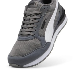 Tênis Puma St Runner V4 Mesh Club Cool Dark - Unissex - Foto 5