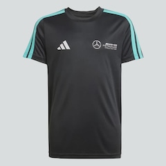 Camiseta adidas DNA Mercedes Amg Petronas Fórmula One Team - Infantil - Foto 2